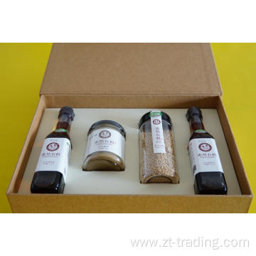 Organic White Sesame Seeds Products Gift Package